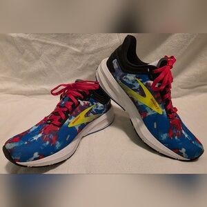 Brooks Launch 9 Running Shoes Womens Size 6.5 - Multicolor Tie-Dye NightLife